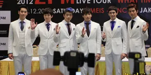 Tampil Ketiga Kali di Jakarta, 2PM Nyaman Berada di Indonesia