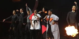 Tampil Secara Trio Bawakan 'Bang Bang', Joan, Ayu dan Maria Dapat Pujian Juri