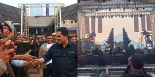 Tanpa Aba-aba, Abdee Slank Tiba-tiba Ditodong Erick Thohir untuk Beberkan Tips Sukses Enterpreneur di Pesta Rakyat Simpedes 2023