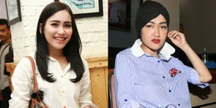 Tanpa Polesan Make-up, Ayu Ting Ting Datang Menjenguk Julia Perez