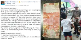 Tega, Kakek Penjual Donat Ini Ditipu Pembeli Dengan Uang Mainan