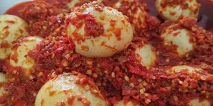 Telur Balado Pedas Manis, Sensasi Rasa yang Menggoda Selera!