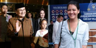 Temani BJ Habibie Hembuskan Nafas Terakhir, Melanie Subono: Eyang Pergi Dengan Tenang