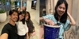 Tempat Mandi sang Ayah Waktu Kecil, Ini Momen Ketiga Anak Cewek Ariyo Wahab Lihat Sumur Pertama Kali - Tampak Terheran