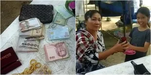 Temukan Tas Berisi Uang Puluhan Juta, Begini Tindakan Gadis Ini