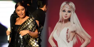 Ternyata, Otot Valeria Lukyanova Tak Kalah Kekar Dari Agnez Mo