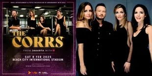 'The Corrs From Jakarta with Love' Digelar 8 Februari 2025, Siap Hadirkan Konser Kelas Dunia