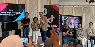 TikTok Gelar Acara Eksklusif #SerunyadiTikTok: Inspirasi Lintas Generasi Bersama Captain Hanafi, Ayen Boentoro, Dan Pak Win