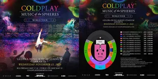 Tips dan Trik Dapatkan Tiket Konser Coldplay di Jakarta , Catat yang Harus Dipersiapkan