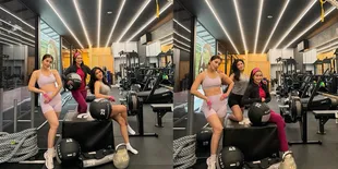 Titi Kamal Tampil Stylish Dengan Baju Tertutup Saat Olahraga, Ngegym Bareng Sahabatnya