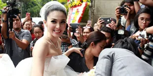 Foto: Perubahan Gereja Katedral Untuk Pernikahan Sandra Dewi