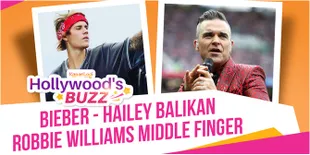 Trending: Bieber Kencani Hailey Baldwin - Jari Tengah Robbie Williams di Piala Dunia