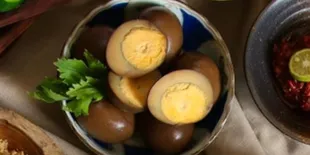 Trik Telur Pindang Enak dan Warnanya Bikin Ngiler