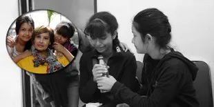 Ucapan Sedih Anak Yana Zein di Pemakaman, Tak Bisa Tahan Air Mata