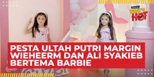 Ulang Tahun Ke 4, Putri Margin Wieheerm dan Ali Syakieb Rayakan Pesta Barbie Yang Super Gemas