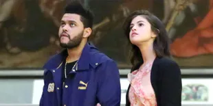 Umbar Kemesraan di Depan Umum, The Weeknd Cium Selena Gomez