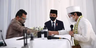Unggah Foto Jokowi di Akad Aurel Hermansyah dan Atta Halilintar, Akun Sekretariat Negara Diserbu Netizen