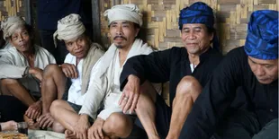 Uniknya Suku Baduy Turun Gunung, Hadiri Puncak Exciting Banten Lho