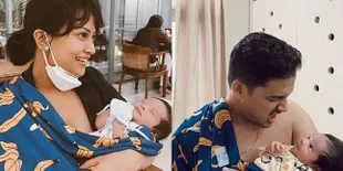 Vanessa Angel Bandingkan Ekspresi Anaknya Saat Digendong Oleh Dirinya atau Sang Suami