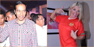 Vicky Vette Dukung Jokowi Jadi Presiden Republik Indonesia