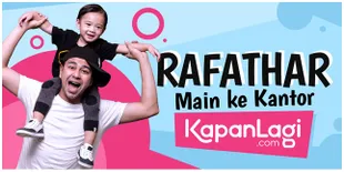 Video: Tingkah Polah Rafathar dan Papa Raffi Ahmad yang Mengasuh