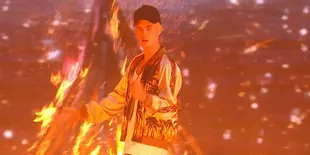 [Video] Justin Bieber Berhasil BRIT Awards 2016 Lupa Daratan!