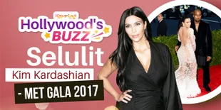 [VIDEO] Selulit Pantat Kim K - Gaun Mewah Met Gala Bikin Heboh