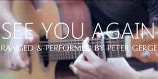 [VIDEO] Syahdu! Ketika See You Again Di-Cover Menggunakan Gitar