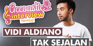 VIDEO: Vidi Aldiano Ungkap Sosok Inspirasi Dalam Lagu 'Tak Sejalan'