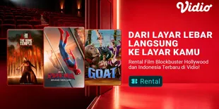Vidio Rilis Fitur Rental, Bawa Film Blockbuster Hollywood ke Rumah