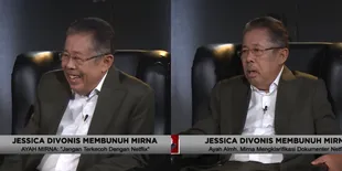 Viral Ekspresi Karni Ilyas Saat Wawancara Dengan Ayah Mirna - Jadi Trending Topik dan Wakili Ekspresi Netizen Indonesia