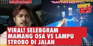Viral! Mamang Osa Jadi Korban Dan Tegur Mobil Strobo Di Jalan Tol: Bikin Silau &#38; Ganggu