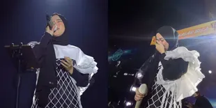 Viral! Momen Haru, Nissa Sabyan Menangis Saat Nyanyikan Lagu Tentang Taubat di Panggung
