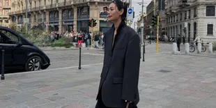 Visual Nana di Milan, Dandan dengan Lipstick Merah Bold