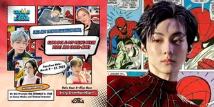 [VOTE HERE] Biasanya Punya Image Manis, Jungwon ENHYPEN Tampil Manly Saat Diedit Jadi Spider-Man