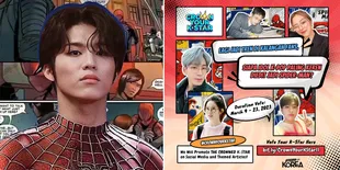 [VOTE HERE] Gantengnya Spiderwoo Kesayangan Teume, Jeong Woo TREASURE Makin Menawan Saat Diedit Jadi Spider-Man