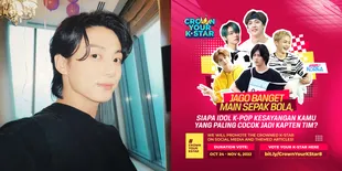 [VOTE HERE] Kuasai Banyak Olahraga, Potret Jungkook BTS yang Masuk Nominasi Idol K-Pop Paling Cocok Jadi Kapten Tim Sepak Bola Versi KapanLagi Korea