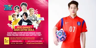 [VOTE HERE] Potret Jooheon Monsta X yang Cocok Banget Jadi Kapten Tim Sepak Bola, Pesonanya Melokal Banget Saat Pakai Jersey