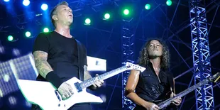 Wah, Metallica Kemarin 'Bawakan' Lagu Ikang Fawzi