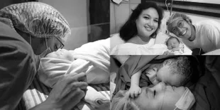 Wajah Bule Disorot, 7 Potret Perdana Anak Pertama Nadine Chandrawinata dan Dimas Anggara - Gemesin Banget!