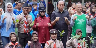 Wali Kota Bontang Apresiasi Aksi Lingkungan Pramuka SMA IT Daarul Hikmah, Sejalan Program GESIT dan ISNA 2025