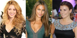 Wanita-Wanita Seksi di Balik Kesuksesan Pemain Bola Dunia