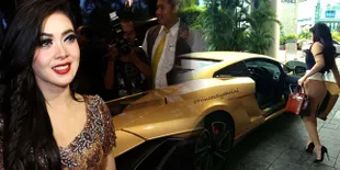 Warna-Warni Lamborghini Syahrini di 2013, Purple Hingga Gold