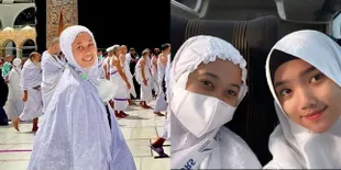 Wujudkan Keinginan Vanessa Angel, Ini Sederet Potret Fuji Ajak Pengasuh Gala Sky Umrah - Ungkap Perasaan Haru