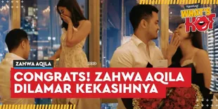 Zahwa Aqilah Dilamar Kekasihnya, Pamer Momen Romantis Bareng Farras Fadhilah