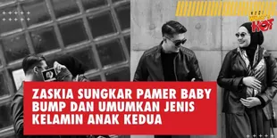 Zaskia Sungkar Pamer Baby Bump Dan Umumkan Jenis Kelamin Anak Kedua