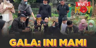 Ziarah Jelang Ramadan, Gala Sky Nyeletuk: Ini Mami