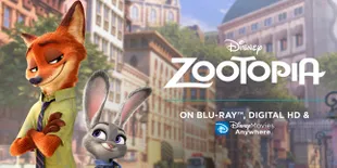'ZOOTOPIA' Jadi Juara Golden Globes Sukses Kalahkan 'MOANA'