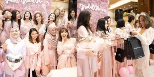 10 Foto Detail Acara Bridal Shower Jessica Iskandar Bertema Pajama Party, Dekorasi Serba Pink Sampai Bagi-Bagi Hadiah Buat Bridesmaid