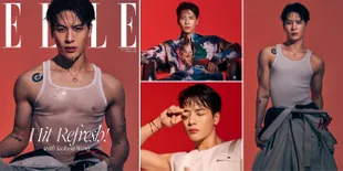 10 Foto Ganteng Jackson GOT7 di Pemotretan Terbaru Elle Singapore, Pamer Abs - Lengan Berotot